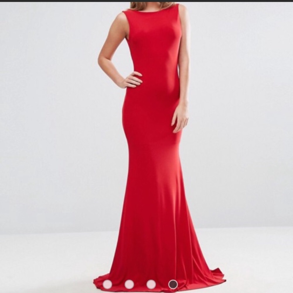 Red prom dress